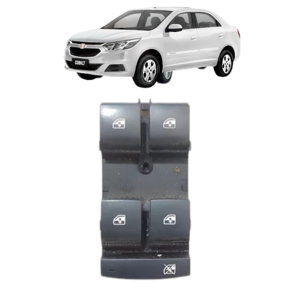Botão Vidro Elétrico Dianteiro Esquedo Cobalt 2015 A 2020 1