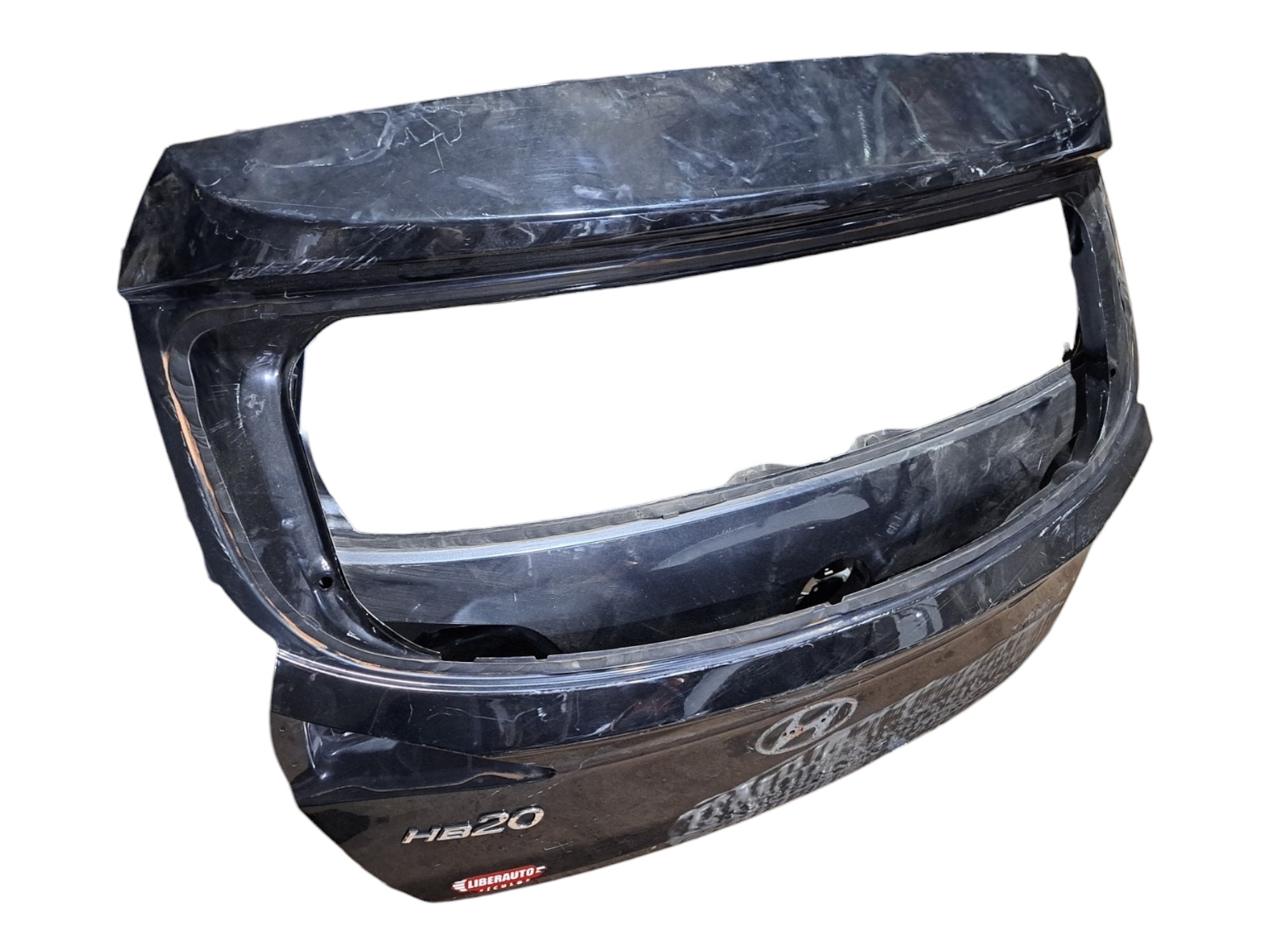Tampa Traseira Hb20 Hatch Preto