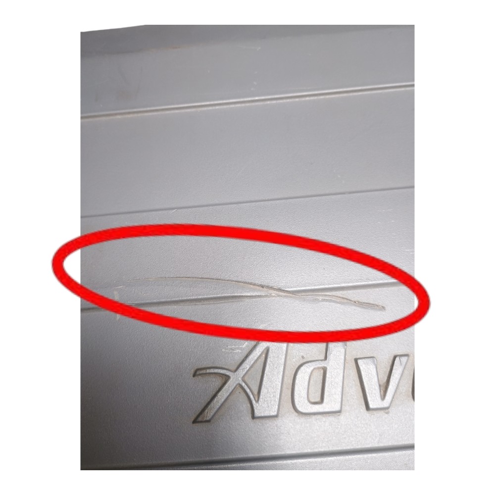 Moldura Friso Porta Tras Esq Fiat Idea 2007 *detalhes 1