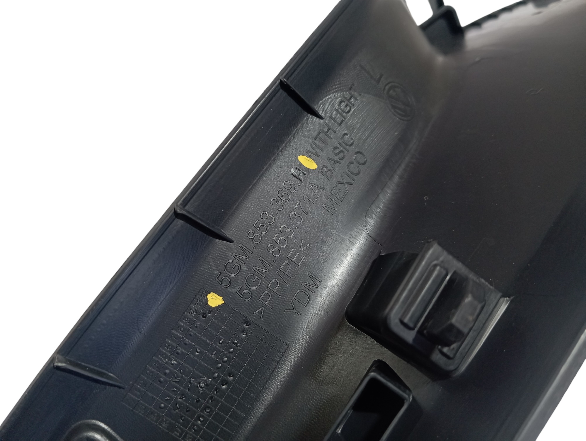 Soleira Dianteira Esquerda Com Led Vw Golf Gti 2019 V563 8