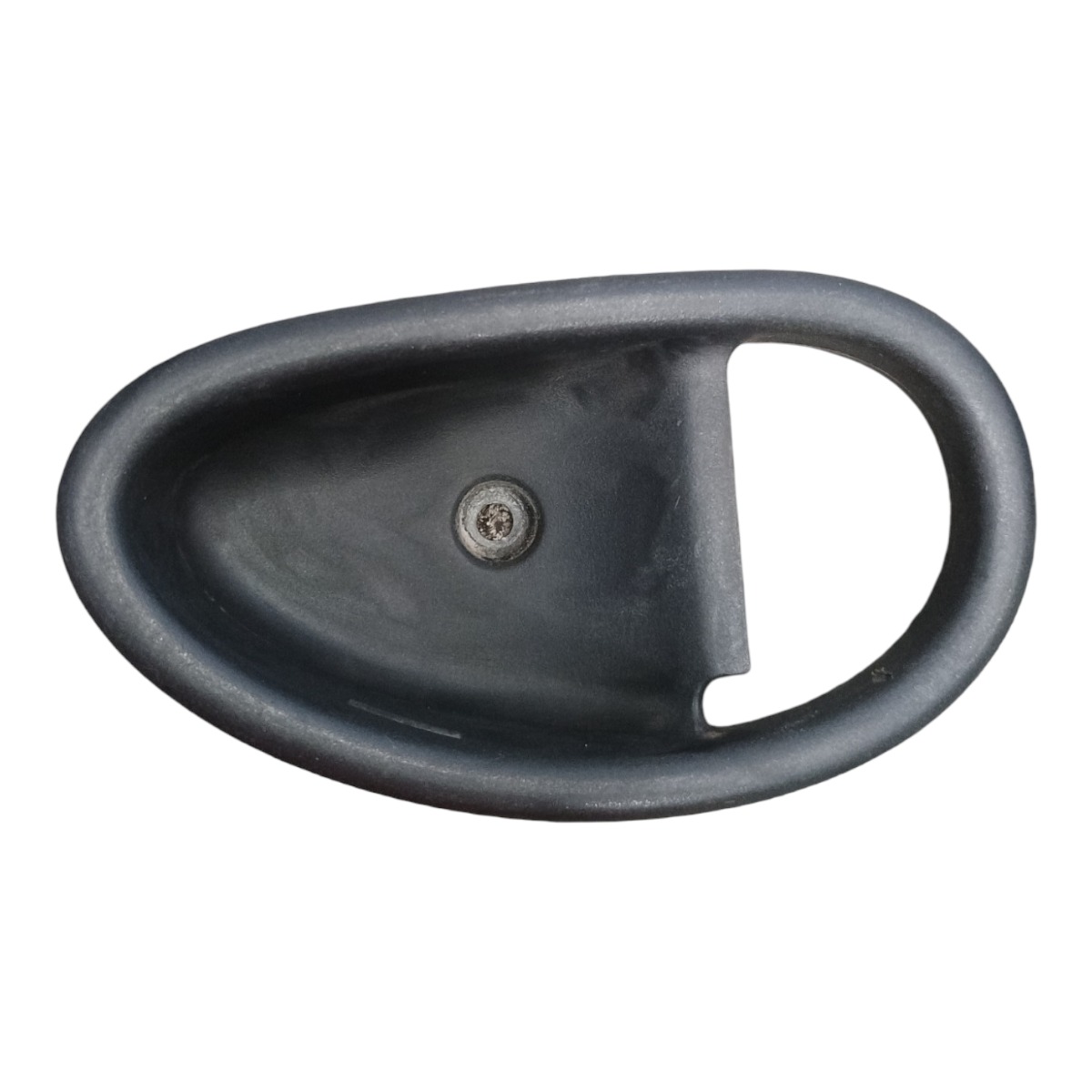 Acabamento Maçaneta Porta Traseira Direita Fiat Palio 1997 Preto Traseira 3