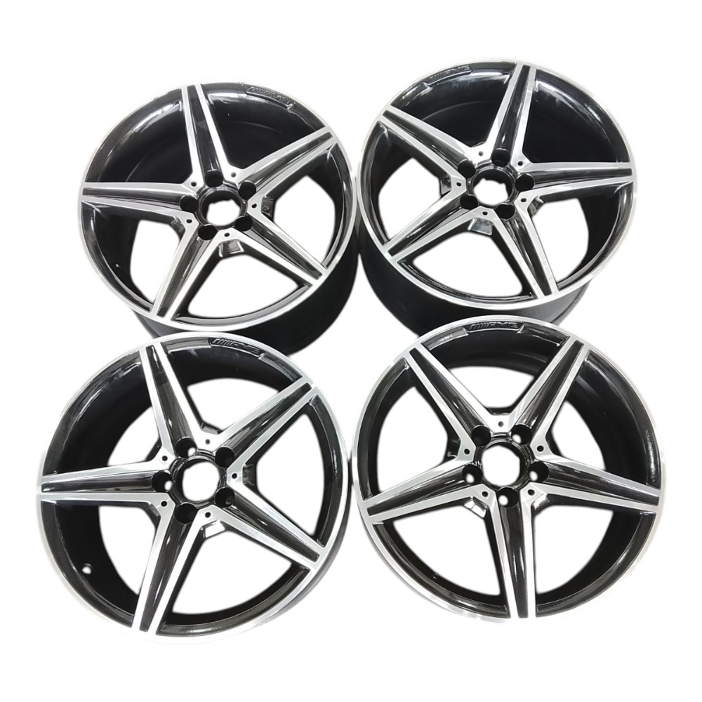 Jogo de Roda Mercedes Class C C180 Aro 18 2015 2016 2018 2