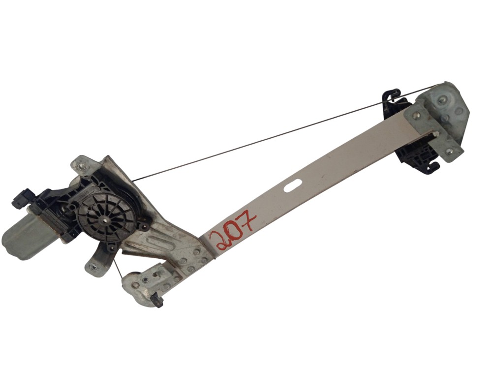 Maquina De Vidro Traseira Dir Peugeot 207 2012 3