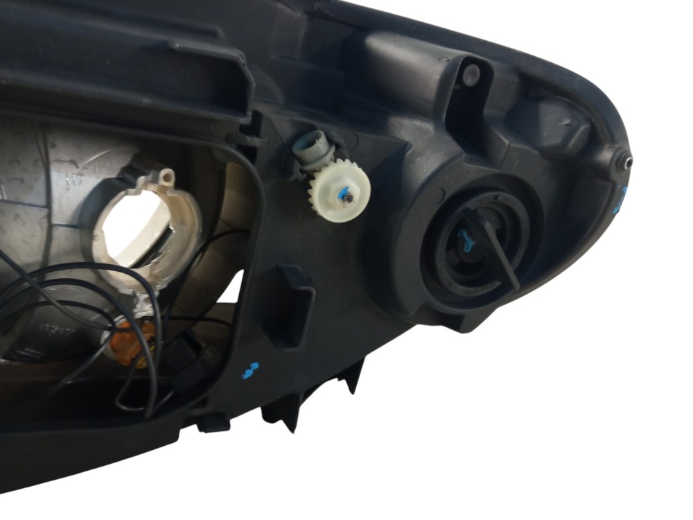 Farol Direito Fiat Siena Mascara Preta 6