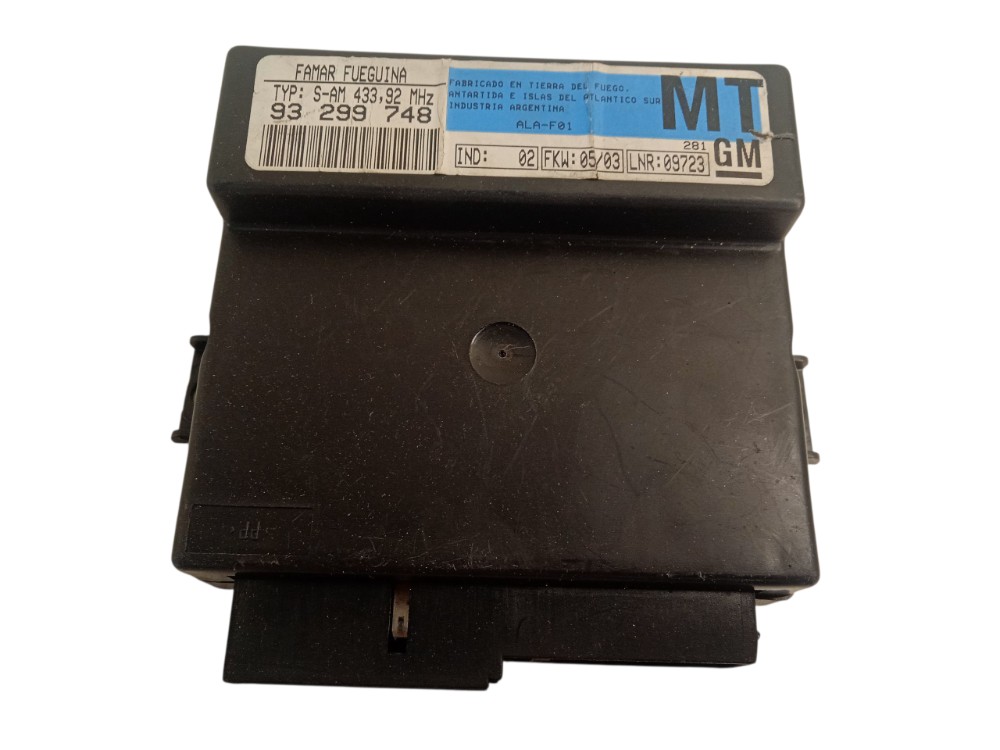 Modulo Conforto Do Alarme Gm Astra 2.0 3