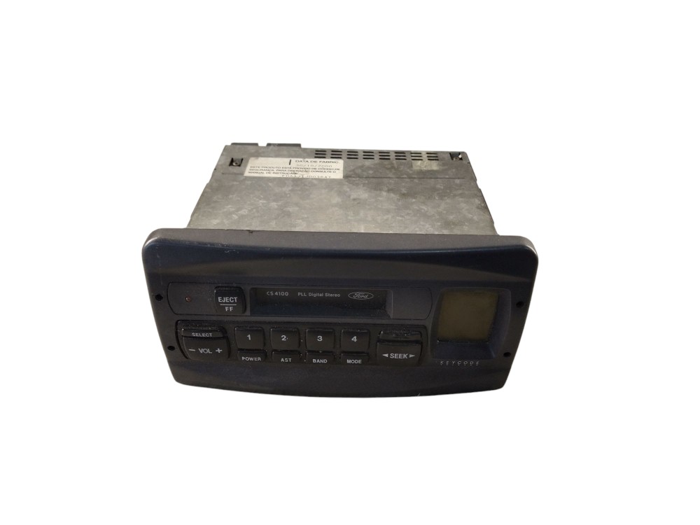 Radio Com Toca Fita Ford Ka 98/99 Original 4