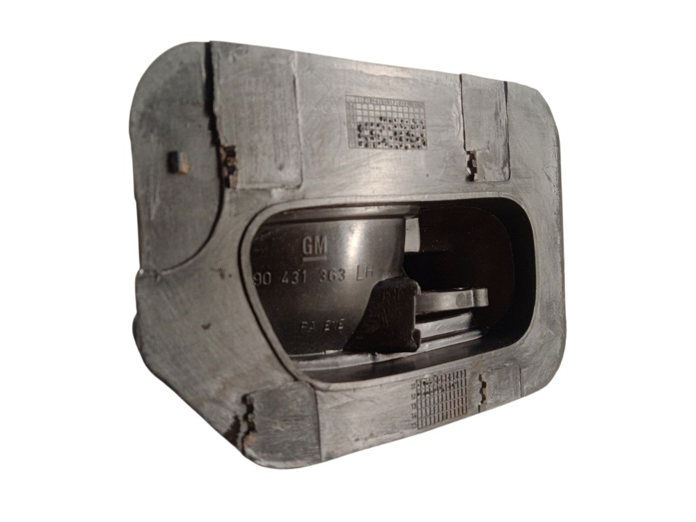 Maçaneta Interna Porta Traseira Esquerda Gm Corsa Classic Preto Traseira 4