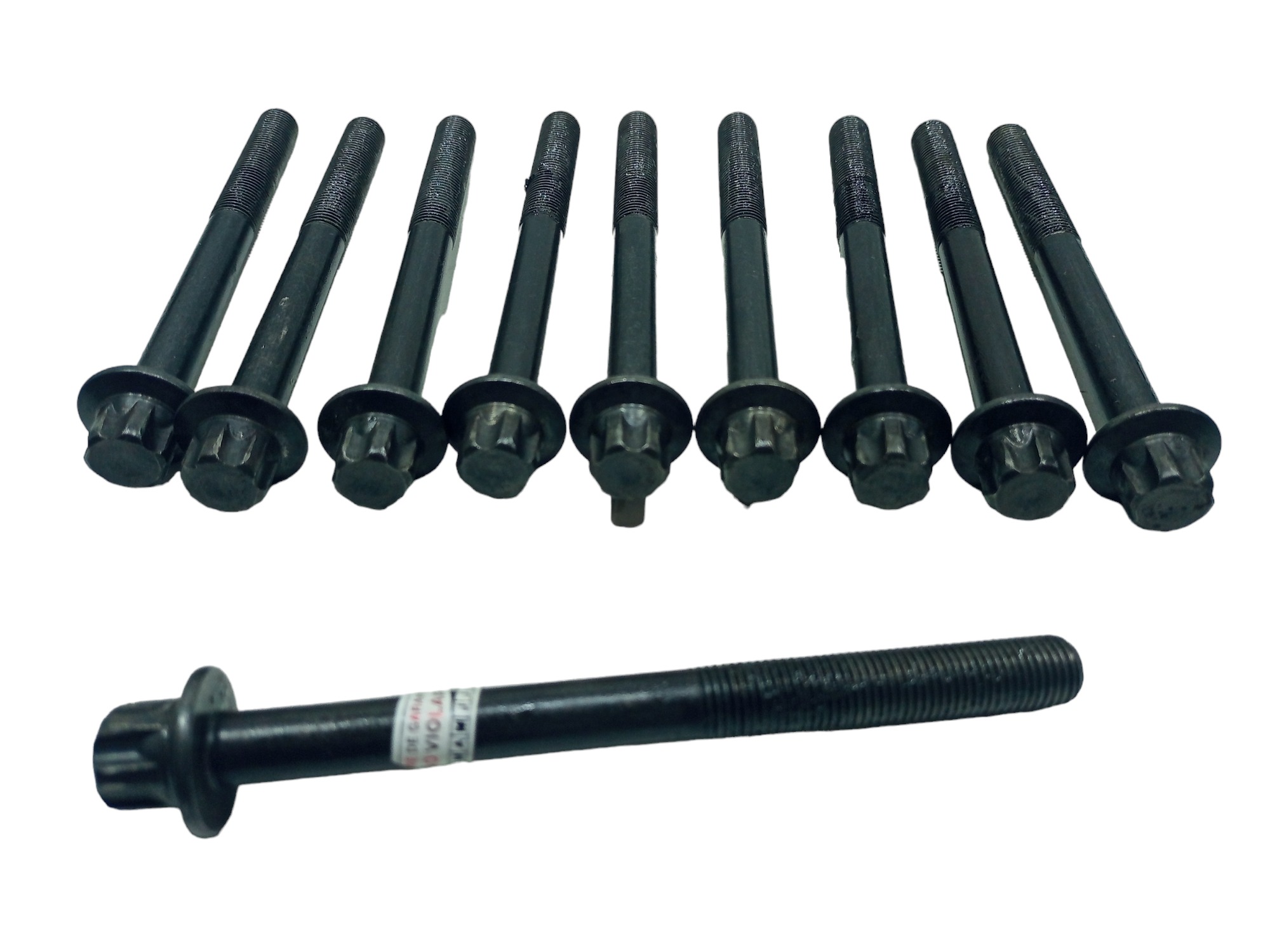 Jogo Parafusos Cabeçote Nissan Tiida 1.8 16v 2013 1