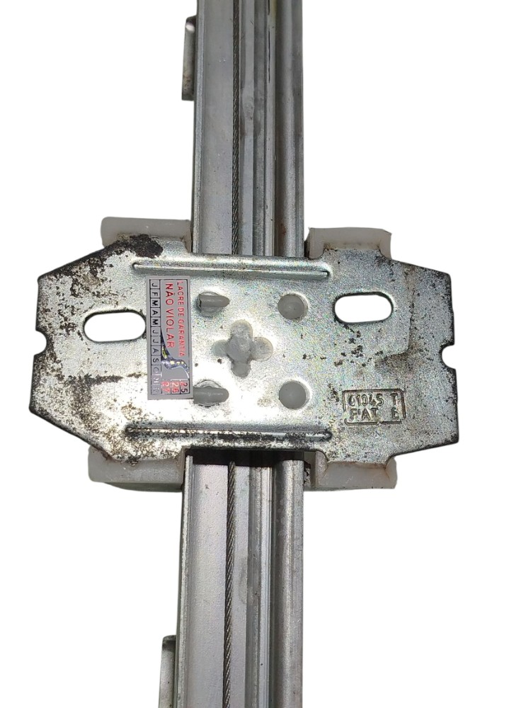 Máquina Vidro Manual Tras Esq Fiat Uno 1985 A 2004 5