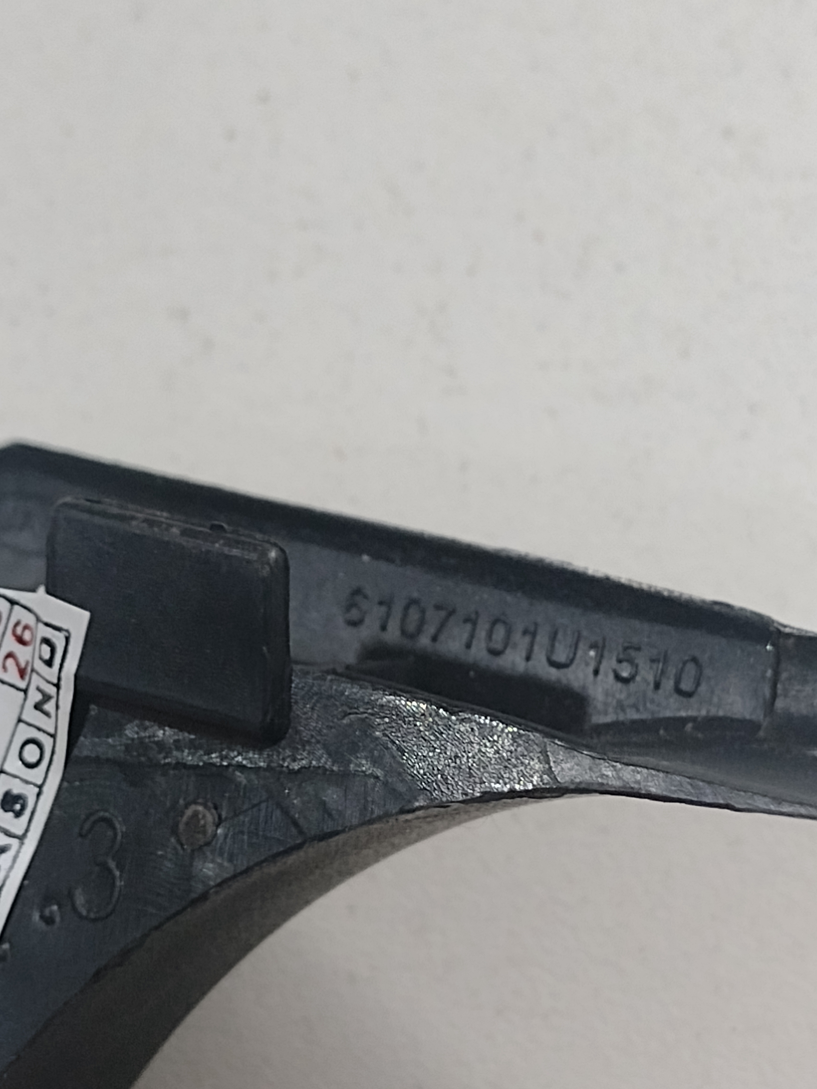 Moldura Acab Vidro Porta Diant Esq Jac T6 2016 6107101u1510 3