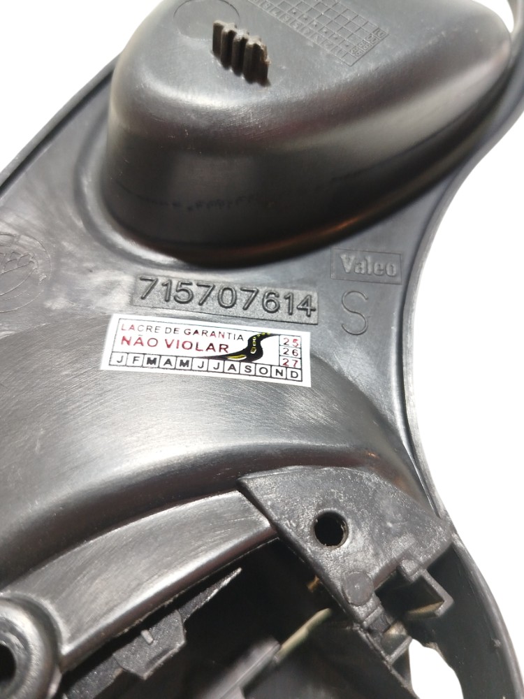Moldura Maçaneta Interna Diant Esq Motorista Fiat Palio 1999 Preto Dianteira 10