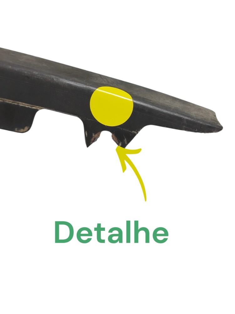 Friso Moldura Esquerda Parabrisa Fiat Palio 2002 46409218 Preto 4