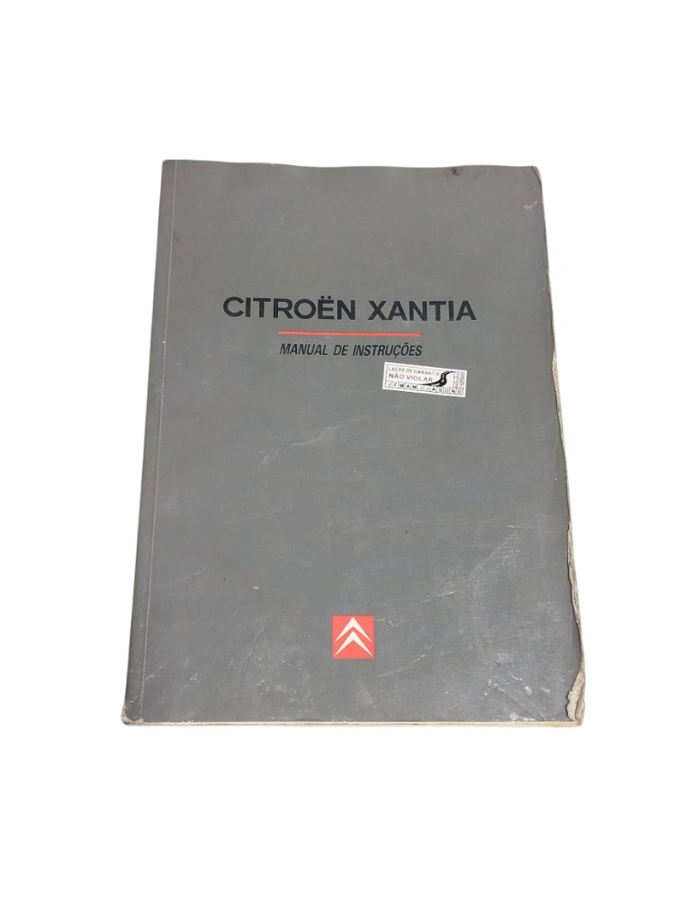 Manual Proprietário Citroen Xantia 1995 2