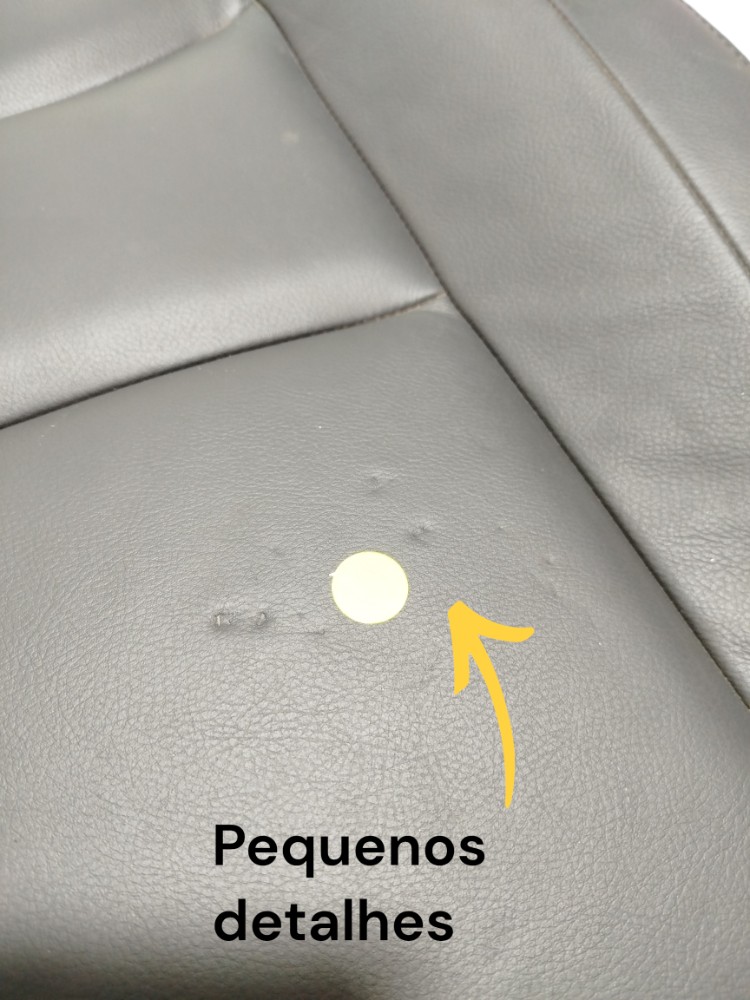 Assento Banco Traseiro Direito Peugeot 308 2012 Couro Detalh 2