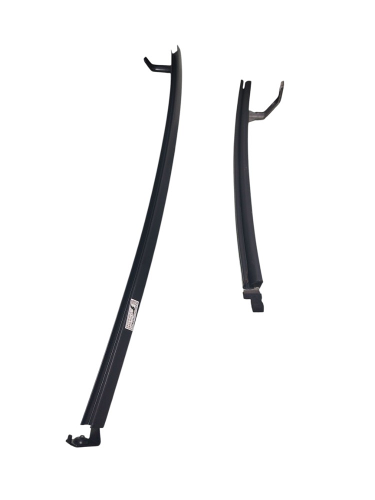 Par Guia Vidr Porta Tras Direita Nissan Versa 2013 Prata 3