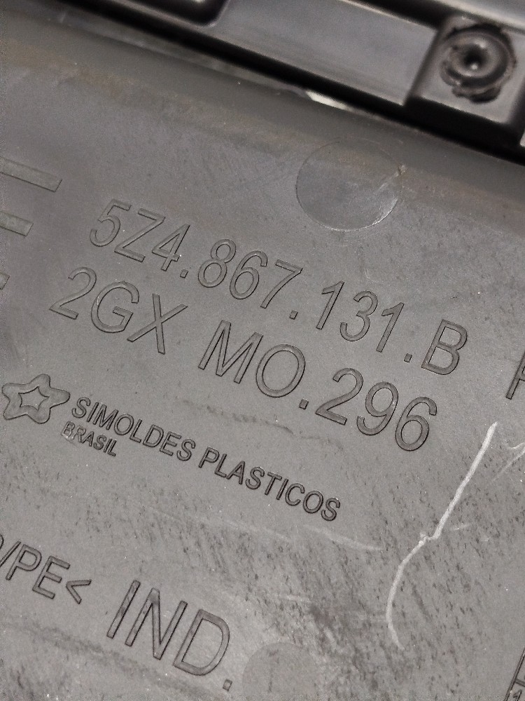 Forro Porta Dianteiro Esquerdo Fox 1.0 2014 5z4867131b Preto 3