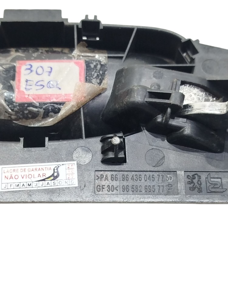 Maçaneta Interna Esq De Motorista Peugeot 307 2007 A 2012 4