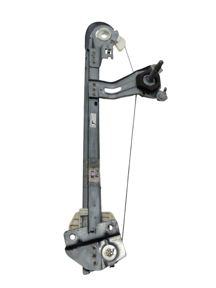 Máquina Vidro Manual Tras Direit Peugeot 206 2001 9623109680 5