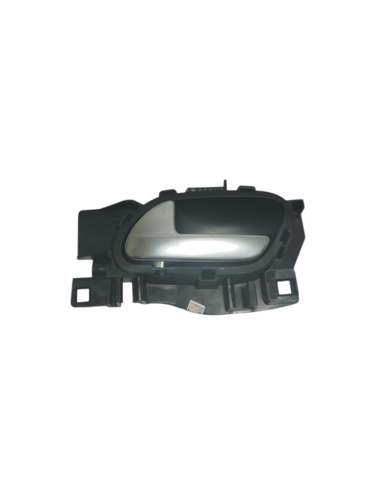 Maçaneta Interna Traseira Esquerdo Peugeot 208 2014 96605254 Preto 1