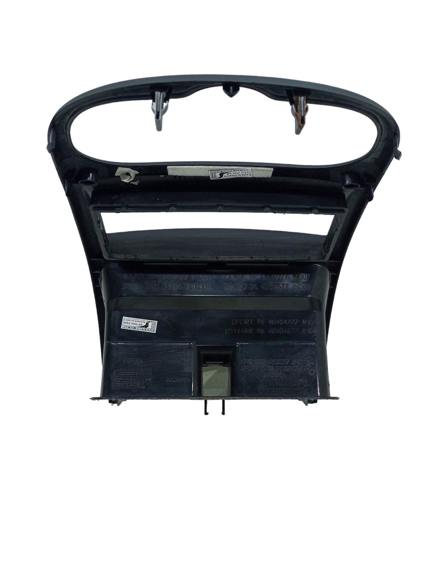 Moldura Difusor Central Radio Peugeot 206 1.4 2004 5
