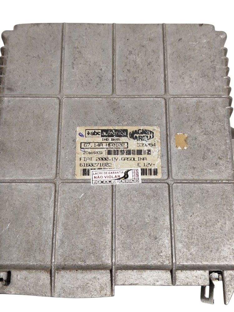 Módulo injeção Eletronica Fiat tempra 2.0 8v 1995 6160271602 2
