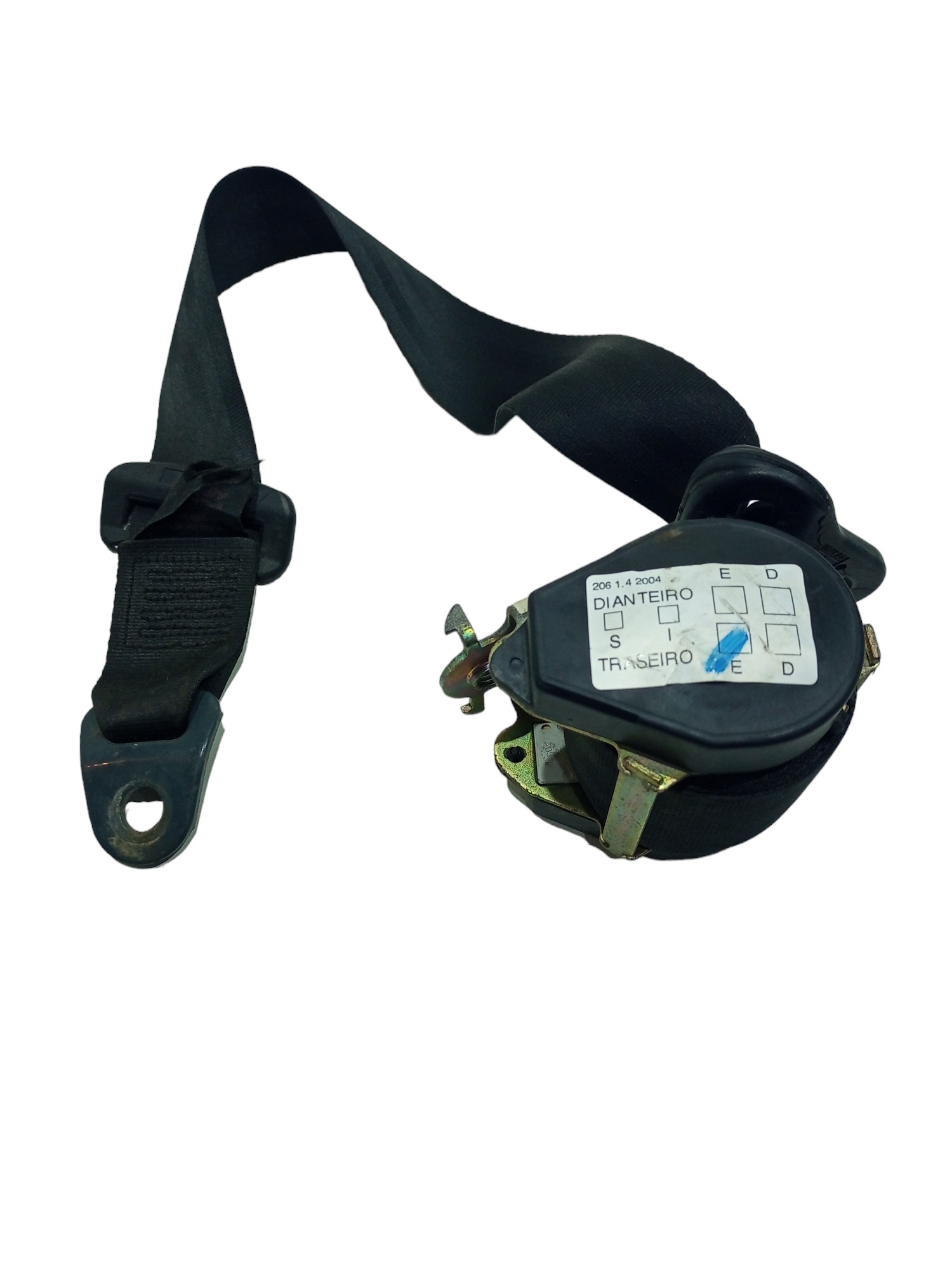 Cinto de Segurança Tras Esquerdo Peugeot 206 1.4 2004 4