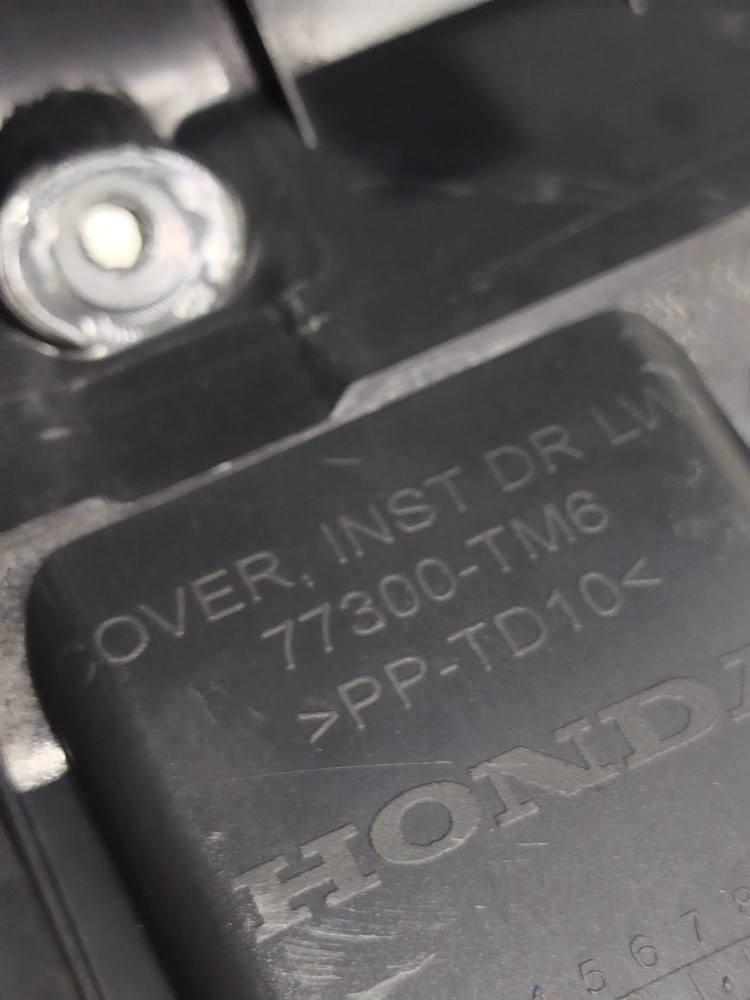 Moldura Acabamento Tampa Inferior Honda City 2011 4