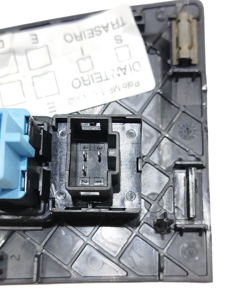 Botão Pisca Alerta Com Moldura Vw Polo 2021 2g0.953.509 2