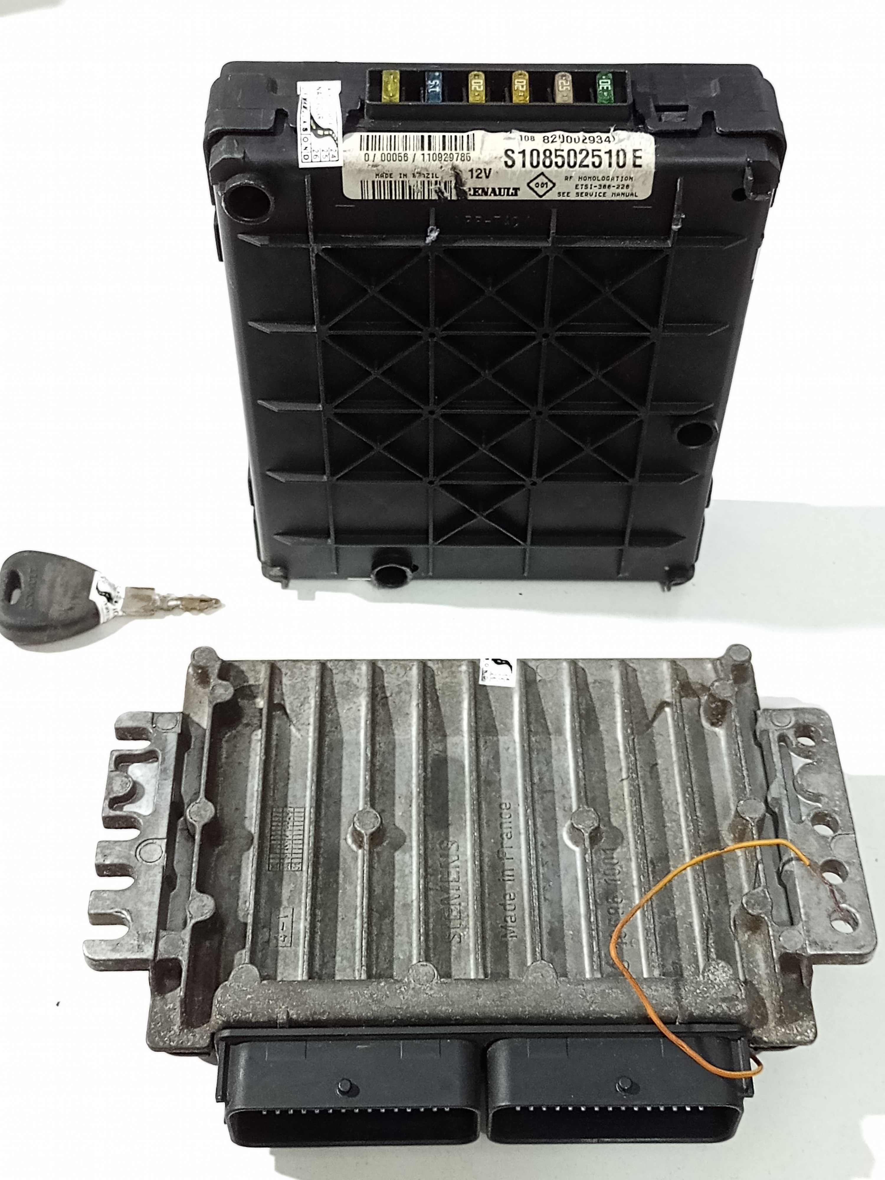 Kit Módulo Injeção Scenic 2.0 16v 2001 Manual 8200127714 3
