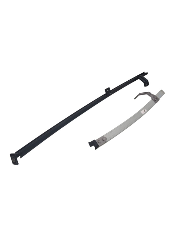 Par Guia Vidr Porta Tras Direita Nissan Versa 2013 Prata 10