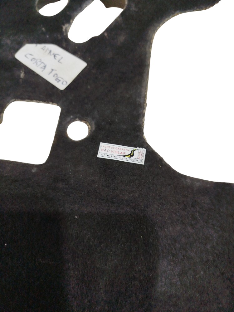 Forro Painel Corta Fogo Honda Fit 1.4 Lx 2007 Preto 5