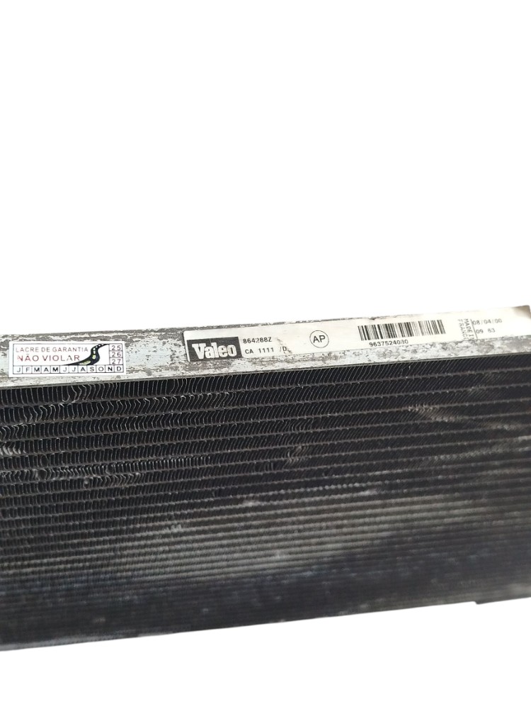 Condensador Ar Cond Peugeot 206 2002 2009 Orig Valeo 864288z 8