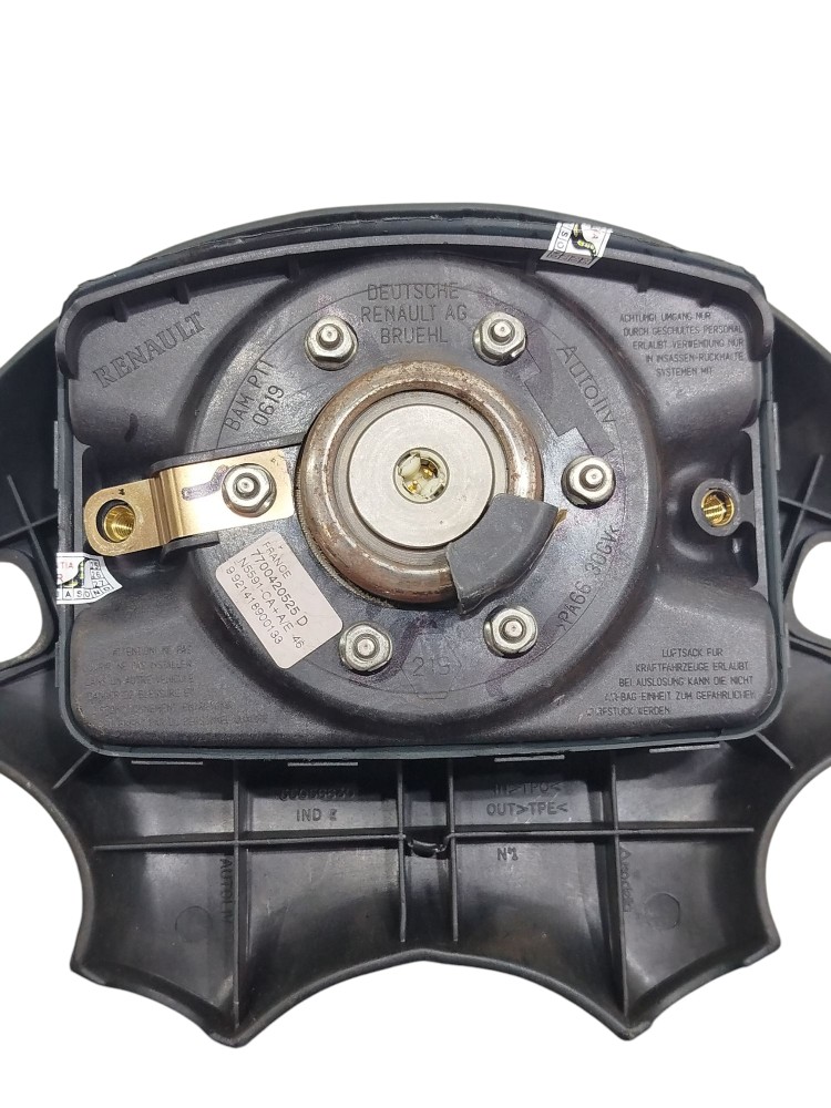 Bolsa Airbag Volante Renault Scenic 2001 5