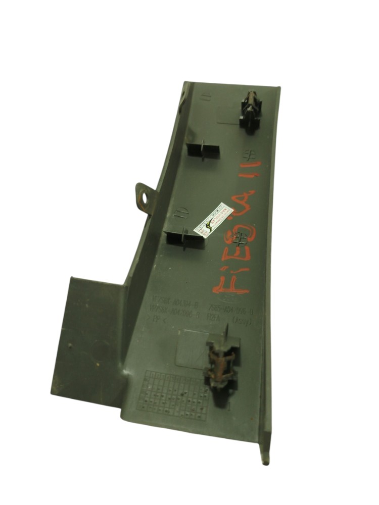 Acabamento Int Ld Direito Painel Ford Fiesta 2011 Cinza 8