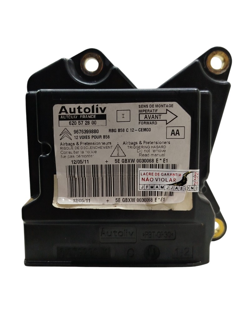 Módulo Air Bag Comando C4 Pic 2.0 16v 2012 Gasolina 143cv 5