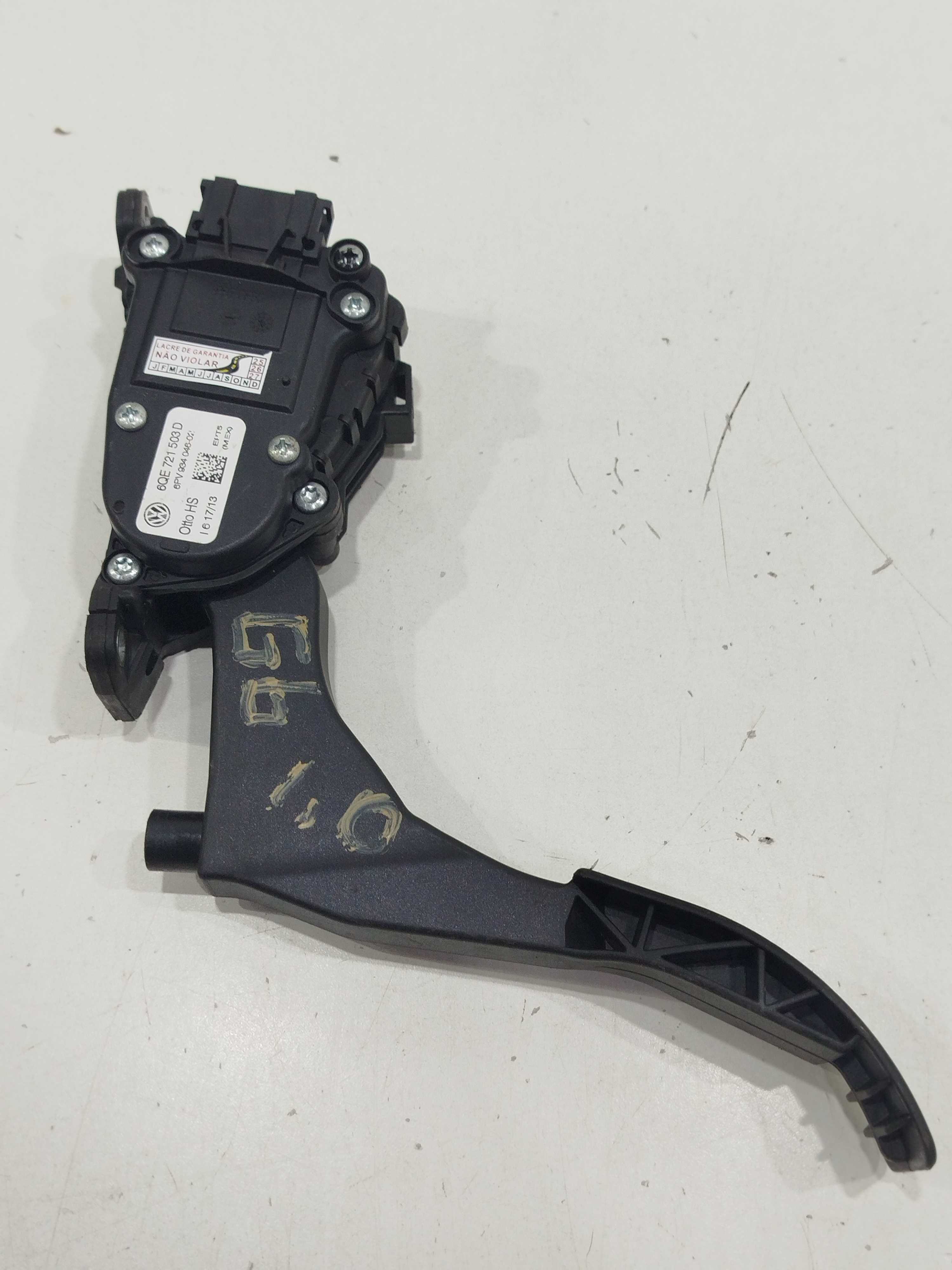 Pedal Acelerador Eletrônico G5 G6 Vw Fox Gol Voyage 2011 2