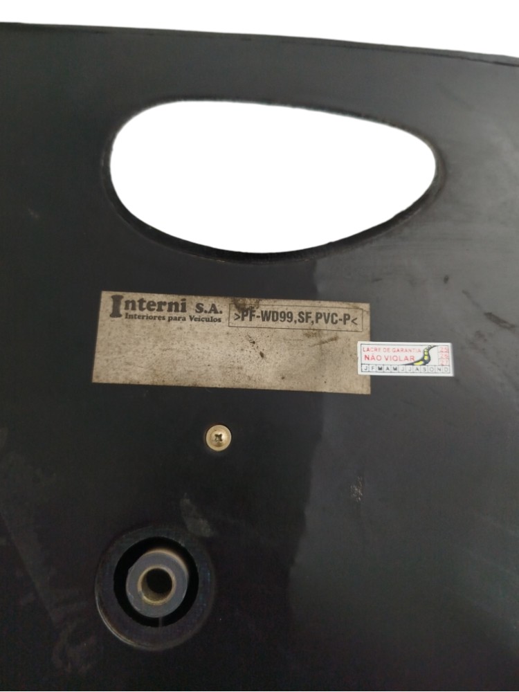 Forro Porta Traseira Direita Fiat Palio 1999 Fiasa 4p Azul 5