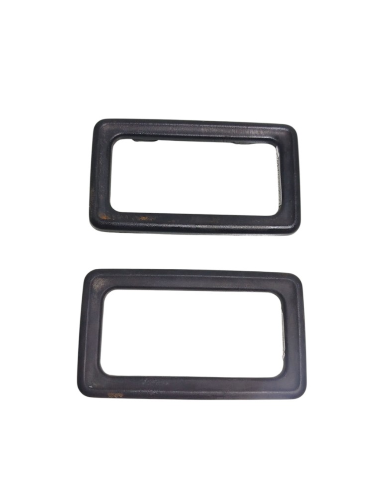 Par Moldura Maçaneta Puxador Interna Fiat Fiorino 2010 5