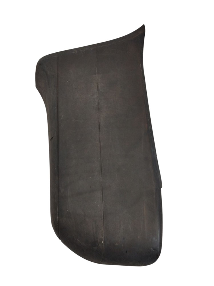 Polaina Para-choque Tras Esq Motorista Fiat Fiorino 2010 Preta 5