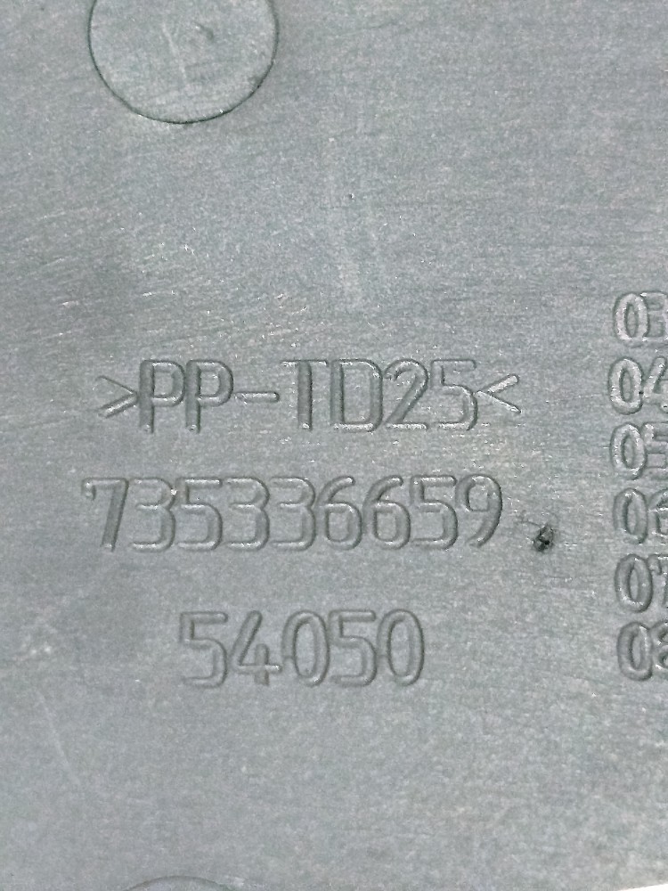 Acabamento Painel Tampa Direito Fiat Palio 735336659 4