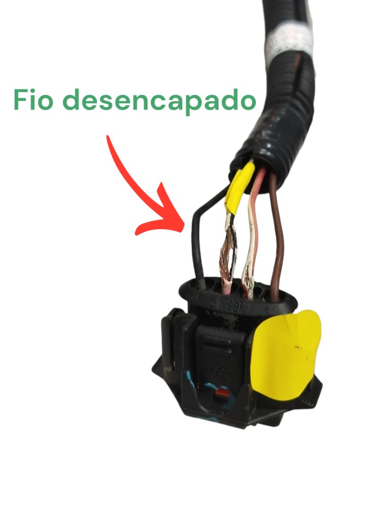 Chicote Motor Injeção Fiat Siena 1.3 16v 2002 Gasol Detalhe 2