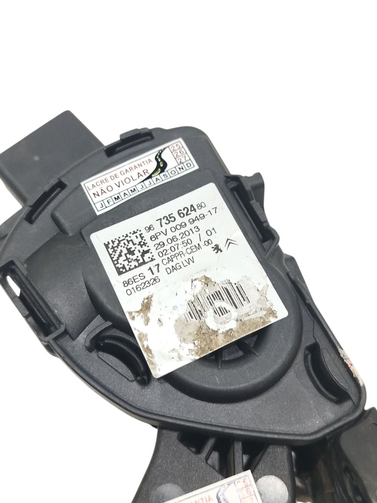 Pedal Acelerador Eletrôn Citroen Peugeot C3 208 2008 A 2013 1