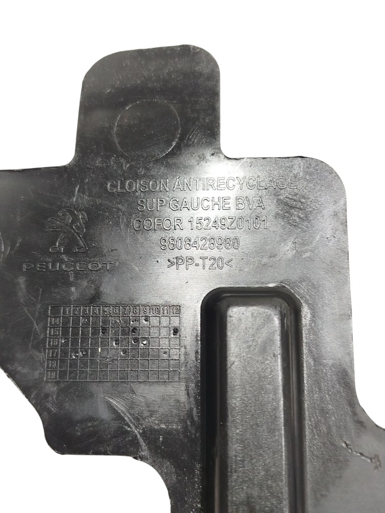Defletor Motor Peugeot 2008 1.6 16v 2018 8
