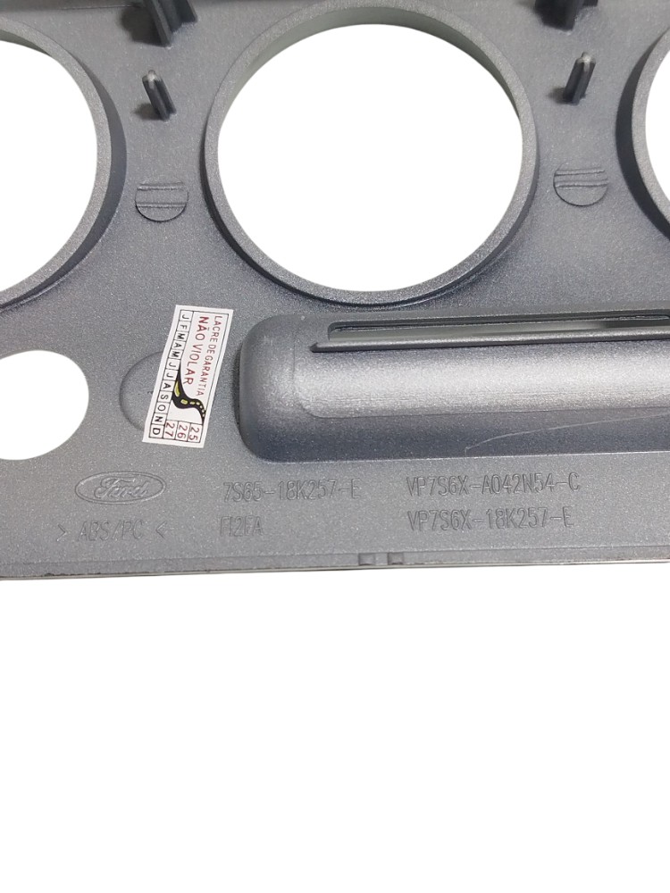 Moldura Comando Ar Painel Central Ford Fiesta 2007 7