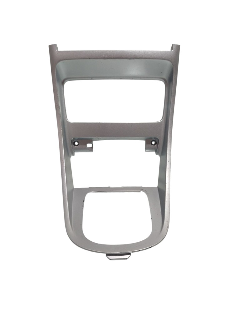 Moldura Console Central Cambio Rádio Peugeot 307 2008 Cinza 1