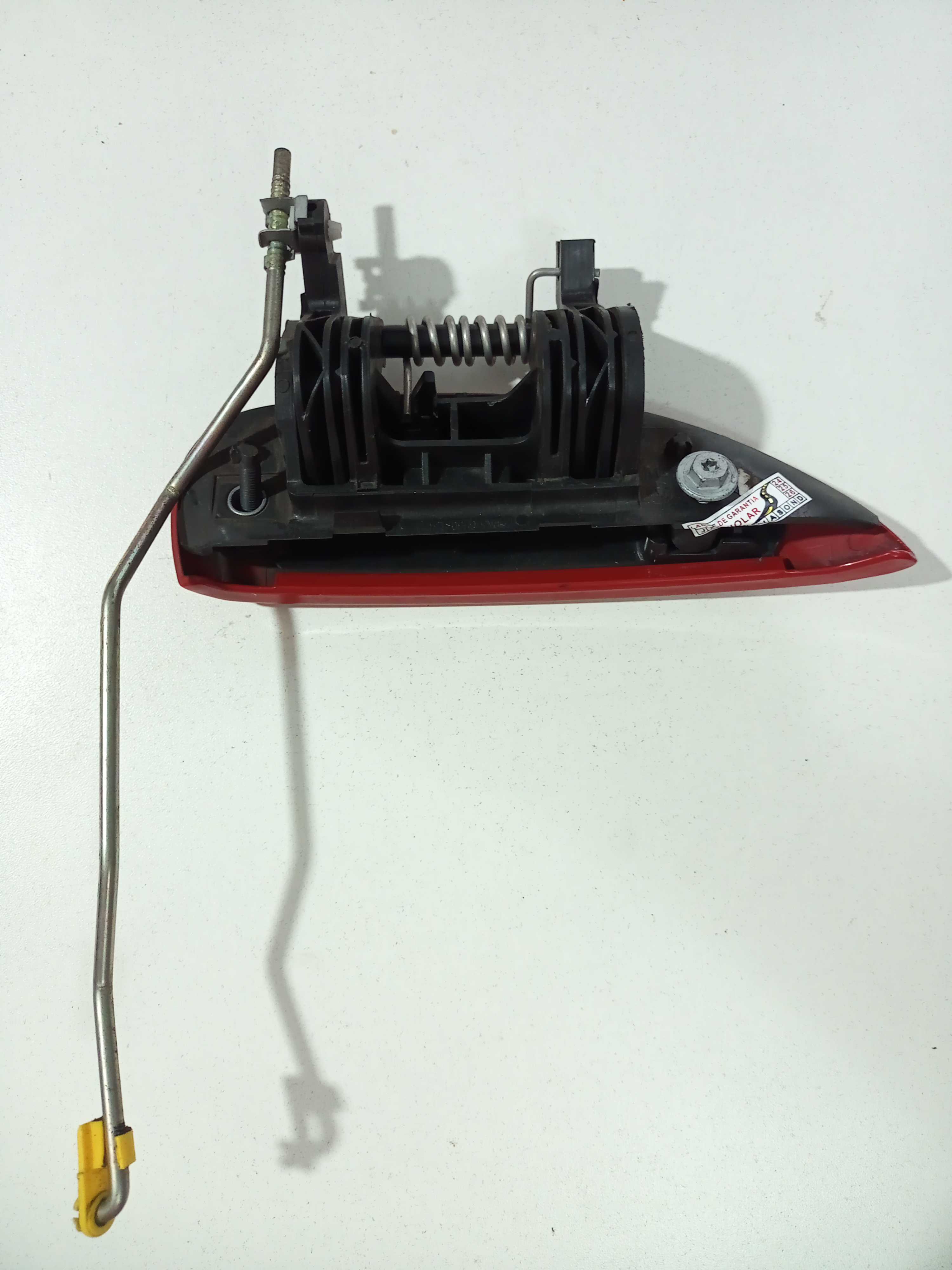 Maçaneta Externa Porta Dianteira Esquerda Sandero 2016 Vermelho Dianteira 2