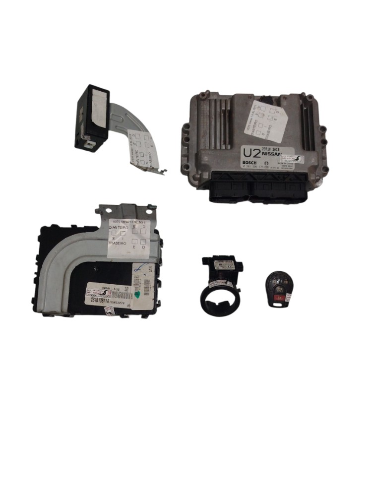 Kit Módulo Injeção Eletronica Comutador Nissan Versa Sl 2013 2