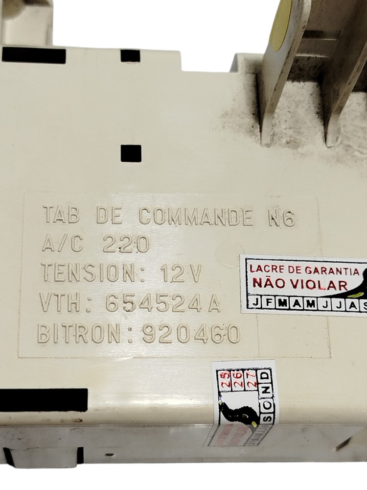 Comando Ar Condicionado Citroën Xsara Break 2000 654524a 2