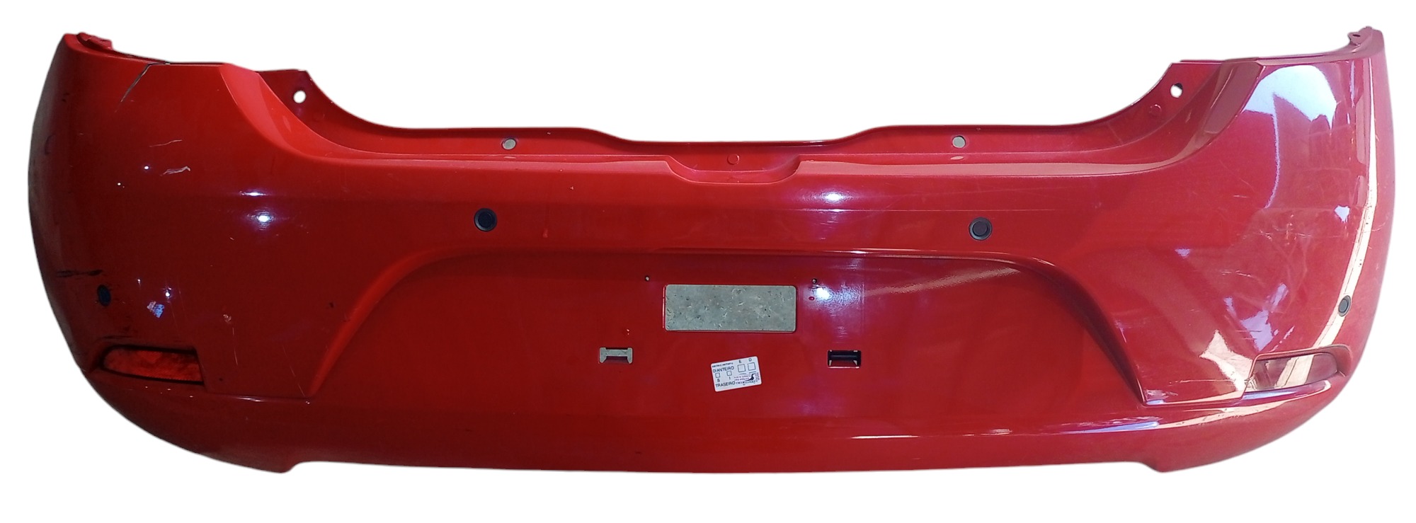 Parachoque Tras Renault Sandero 1.0 16v 2016 Detalhe 2