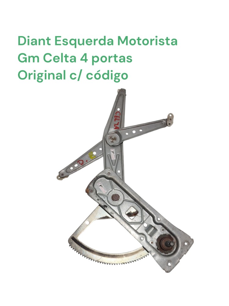 Máquina Vidro Manual Dianteiro Esquerdo Gm Celta 2007 1
